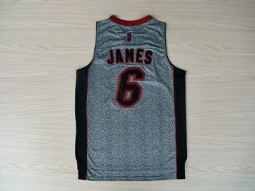 Camiseta James #6 Heats 2013 Moda Estatica Gris